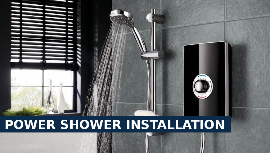 Power shower installation Erith